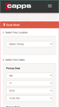 Mobile Screenshot of cappsvanrental.com
